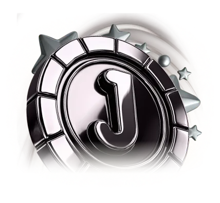 Silver tier medallion